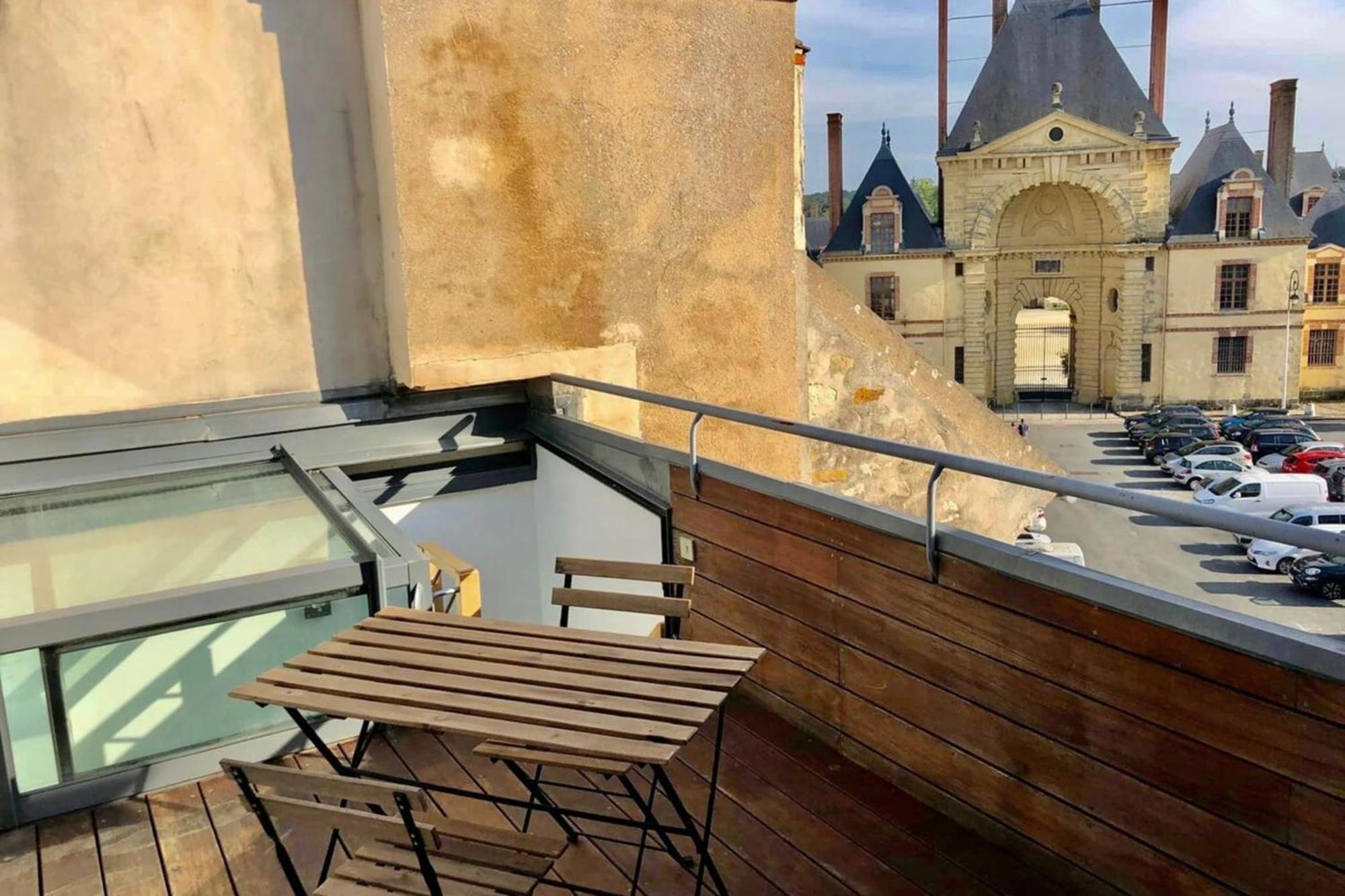 Vue Chateau Fontainebleau - Chez Lydia 외부 사진