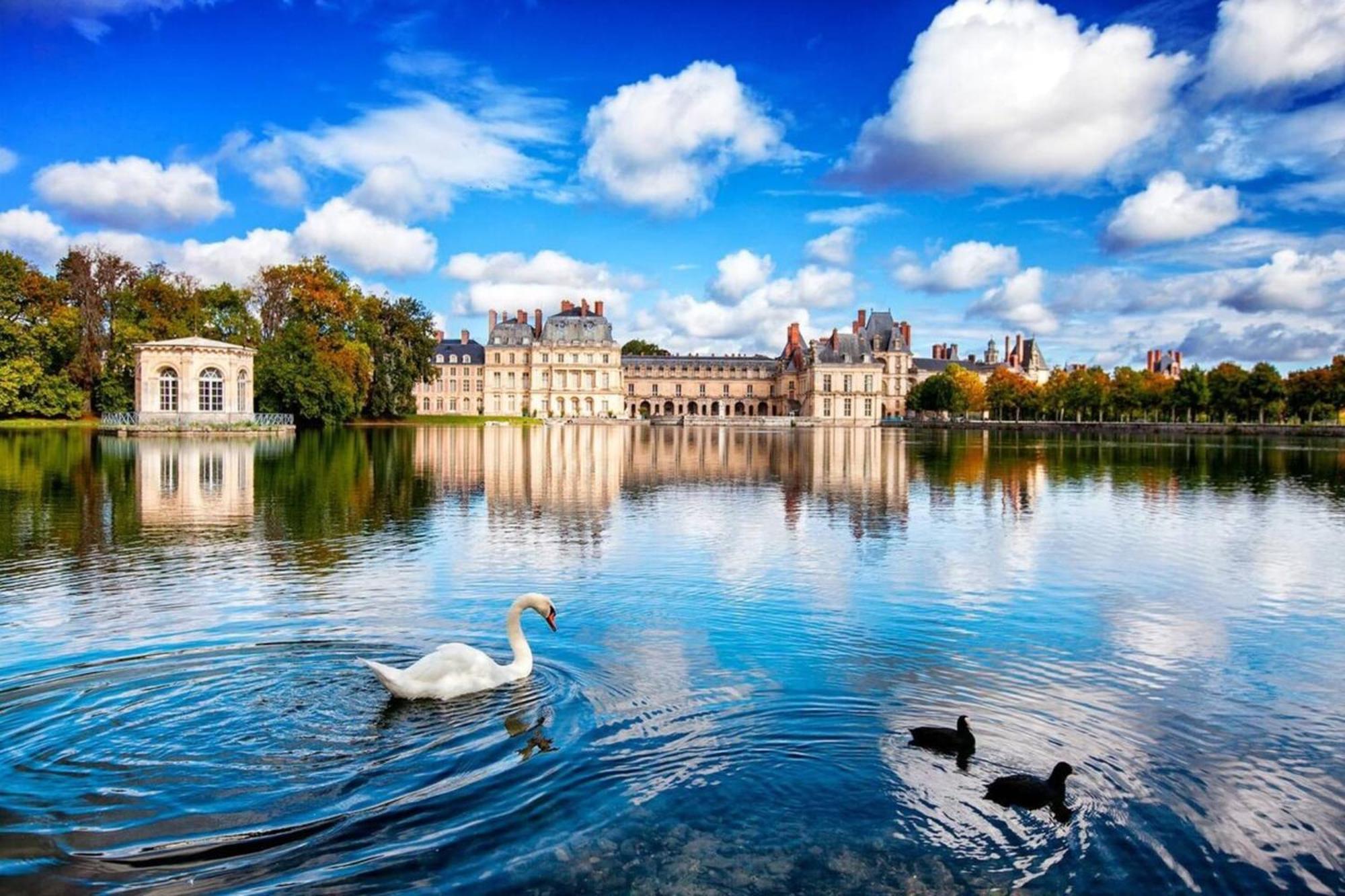 Vue Chateau Fontainebleau - Chez Lydia 외부 사진